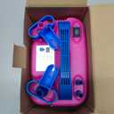 Balloon Pump Electric,110V 600W Balloon Blower Inflator Dual Nozzle Air Pump Balloons Inflator for Decoration, Party, Sport,Gifts:2 Balloon Tying Tools (Rose Red)