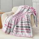 Gifts for Mom, Mom Birthday Gifts Blanket, Moms Gift from Daughter Son Kids, Best Moms Gifts Throw Blanket 50x60