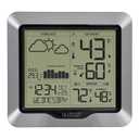 La Crosse Technology Advanced Wireless Weather Station: Dynamic Icons, Barometric Pressure, Atomic Time, Temperature/Humidity Gauge, Recording, Stylish Display, Fast Reception & Long Range (330 Feet)