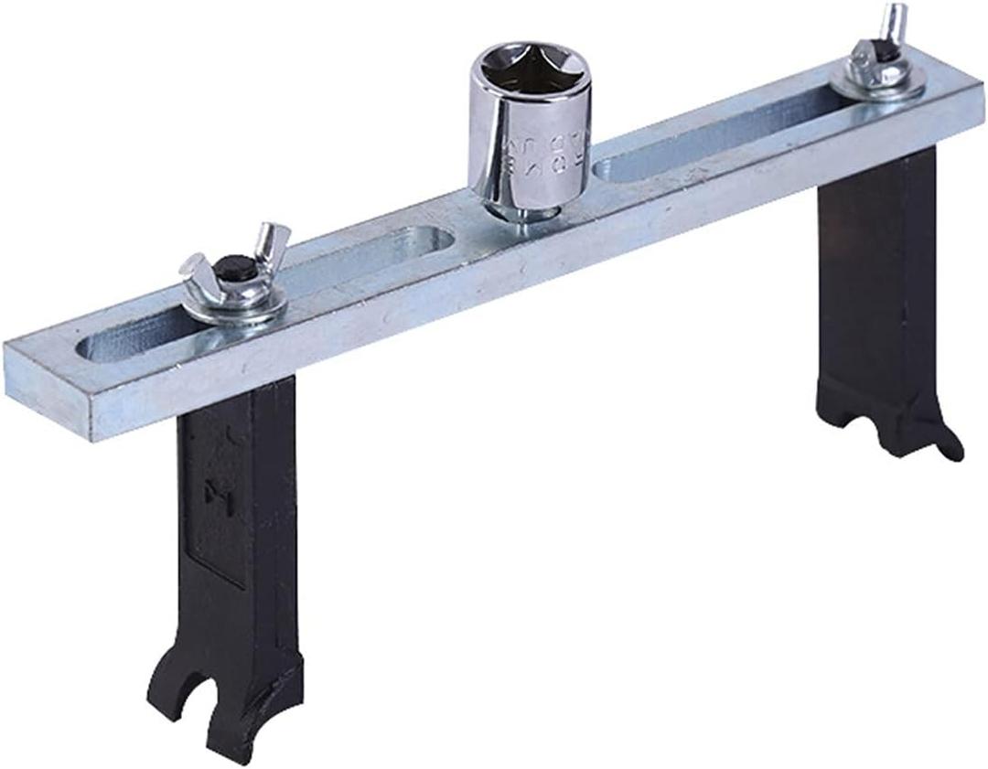 Fuel Pump Removal Tool - Lock Ring Tool, Tank Cover Wrench, Lid Remove Spanner, 3/8" to 1/2" Universal Adjustable Wrench