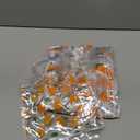 Tioncy 24 Pcs Orange Clear PVC Gift Bags with Handles Orange Theme Candy Treat Basket Little Cutie Party Favor Bags for Little Cutie Baby Shower Decorations Wedding Birthday Summer Party Supplies