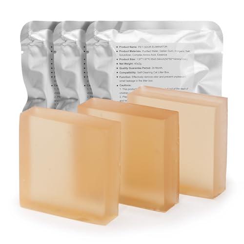 9 Pack Odor Eliminator for MAX Self-Cleaning Cat Litter Box, GISOFIK Cat Litter Deodorizer, Toilet Odor Control, Safe Ingredients 95% Remove Rate