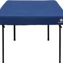 Game Table Cover - Mahjong, Poker, Bridge - Machine Washable Felt - 36" x 36" Blue