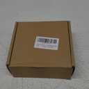 1.25 Inch Curtain Rings with Hooks, 24 Pack Black Metal Drapery Rings with Pins Fits Up to 1 Inch Curtain Rods