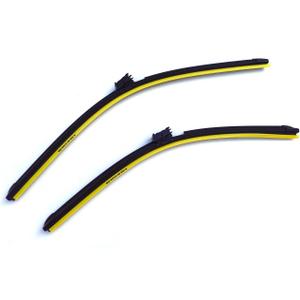 Front Window Windshield Wiper Blade Set w/Heated Washer Compatible with LHD Mercedes W167 C167 V167 X167 GLE350 450 53 63 1678209401