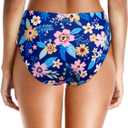 Daci Full Coverage Bikini Bottoms - Mid Rise Bathing Suit Bottoms for Women Tummy Control Swimsuit Bottom, Large