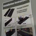 MABOZOO 2-Inch Thick Hearth Cushions for Fireplaces, 72 * 14 Inch Fireplace Baby Proofing Seat Edge Cushion with Removable Fireproof Cover, Sponge Fireplace Mat for Children Proofing