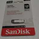 SanDisk 128GB Ultra Flair USB 3.0 Flash Drive - SDCZ73-128G-G46, black