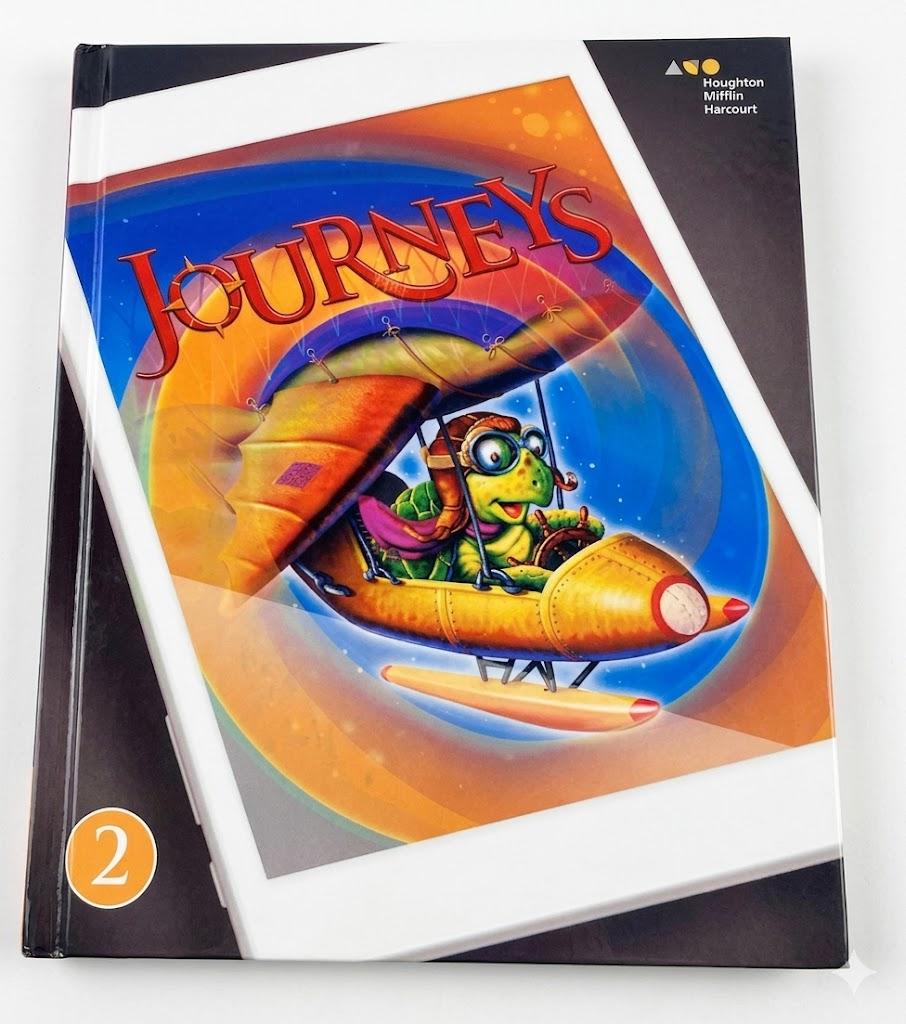 Houghton Mifflin Harcourt Journeys 2nd grade Reading Textbook Hardcover Home