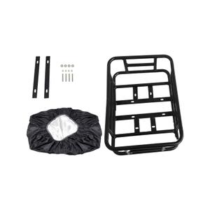 Bike Rear Basket Folding Bike Rack Basket with Removable Liner Bag and Quick Release Design Bicycle Bike Basket for Adult Carring Dogs,Pets,Cargo