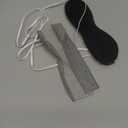 Heated Eye Mask, Graphene USB Warm Compress for Dry Eyes, Blepharitis, Stye and MGD Relief, 3 Temperature Levels with Washable Cover, Adjustable Strap (Black)