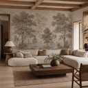 Peel and Stick Wall Mural,Large Wall Mural Removable Wallpaper for Bedroom Living Room, Self Adhesive Matte Canvas Waterproof（E6，118 * 82”）