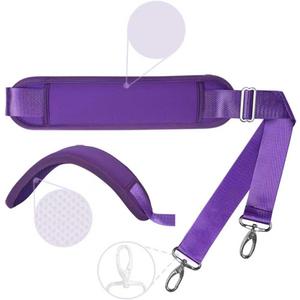 60 Inch Shoulder Strap with Removable Ultra-Thick PadAdjustable Buckles and Metal Hooks