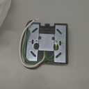 VANoopee H Track Floating Canopy Connector Black for Single Circuit H Type Rail, Cover Compatible With Halo System, LED Lighting Accessories Kit, Easy Install