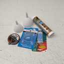 Plastic Funnels. Celsius Cold Weather Monofilament Line. Gorilla Waterproof Caulk & Seal Silicone Sealant. InterDesign Shower Guard. Command Outdoor Refill Strips