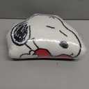 Get Trend Peanuts Snoopy Plush Cushion Pillow for Kids, Teens, Adults, Soft Plush Throw Pillow Cute Fluffy Cushion Bedroom Decor Cuddle Plushies Gifts (White Snoopy, L13.6 x W9.8)