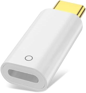 Jadebones USB-C to Pencil Adapter for Apple Pencil 1st Generation, USB C to Pencil Charging Adapter Type C Bluetooth Pair Connector Only for iPad 10th/11th A16 Gen (No for Other Pencil/iPad Models)
