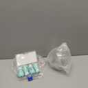 Cat Muzzle for Grooming Cat Adjustable Hood with Paw Covers, Kitten Breathable Anti Bite Muzzles Anti Scratch Boots Silicone Pussy Shoes Boots Kitten Paw Protector for Pet Bathing Shaving(Medium)