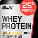 BARE PERFORMANCE NUTRITION, BPN Whey Protein + Casein Protein Powder Blend, Vanilla, 25g Protein per Serving Supports Lean Muscle Recovery, 27 Servings, Third Party Tested