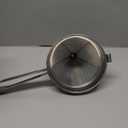 Feekoon Stainless Steel Chinois Strainer with Stand and Wooden Pestle Set, China Cap Strainer for Tomato, Berry, Fruit, Egg, Soup and Other Canning Jam Making Supplies, 15.35 x 7.67 x 7.28 inch