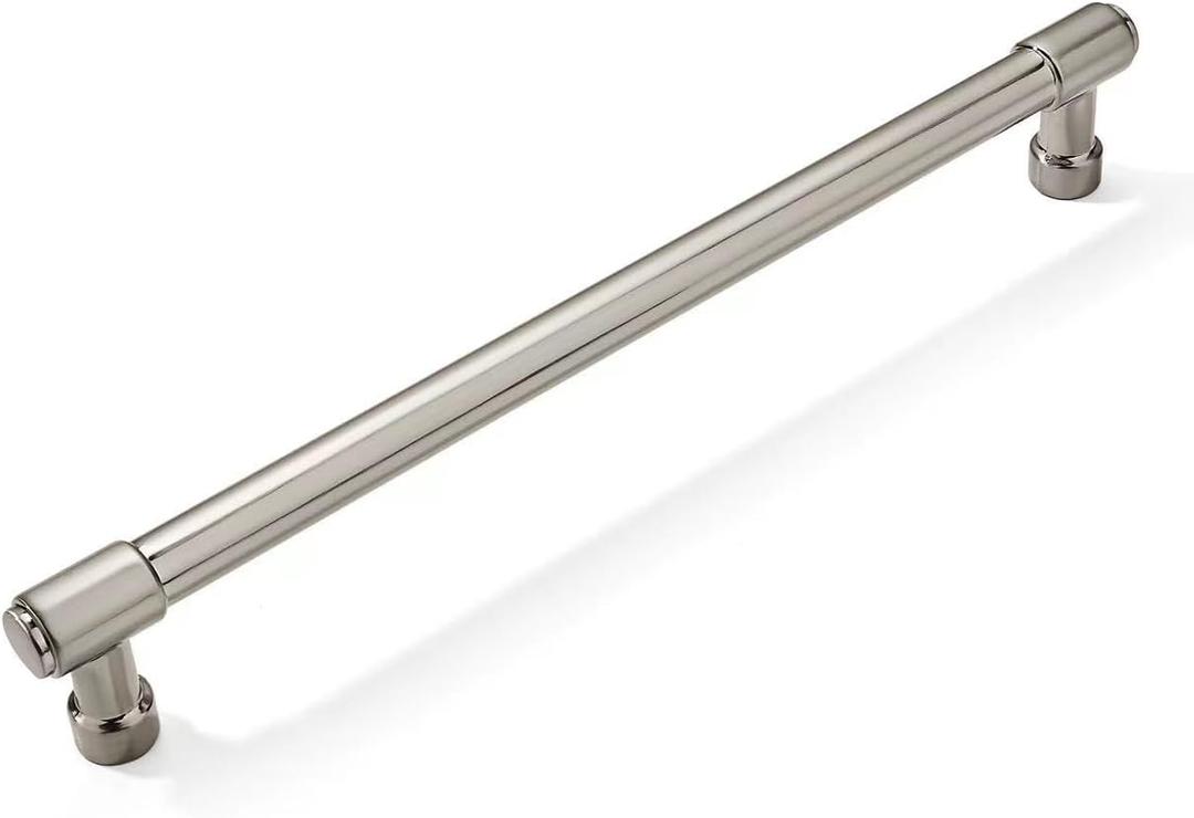 khtumeware Appliance Pulls Brushed Satin Nickel 12 Inch(305mm) Center to Center 1 Pack Heavy Duty Drawer Pulls Kitchen Cabinet Handle Cabinet Hardware