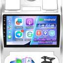 [4+64G] NHOPEEW Car Radio for Chrysler 300C 300 2004-2011 - Wireless Carplay and Android Auto - 9 Inch Touchscreen Android Car Stereo with EQ Audio/GPS/WiFi/SWC/Bluetooth + AHD Backup Camera
