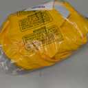 NACOCO Large Dog Raincoat Adjustable Pet Water Proof Clothes Lightweight Rain Jacket Poncho Hoodies with Strip Reflective (XXXL, Yellow)