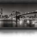 Annecy 10x24 Picture Frame Black, Panoramic Picture Frame for Wall Decoration, Classic Black Minimalist Style Suitable for Decorating Houses, Offices, Hotels, Pack of 1 