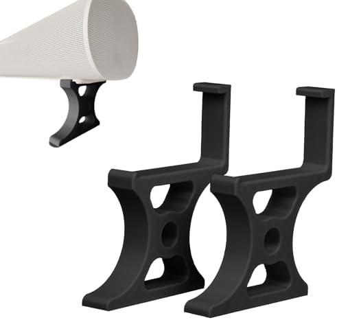 Soundbar Stand for Sonos Arc Ultra with 3 Height Adjustments(25mm-75mm), Sturdy Riser Base for TV & Shelf, Prevents Audio Blockage, Tool-Free Installation (50mm Black)