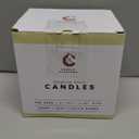 Candle Charisma 100 Ivory Spell Candles - 4" Unscented Paraffin Chime Candles, Smokeless & Dripless, Colored Candles, 1.5 Hours Burn Time 0.4" Thick Taper Candles for Rituals, Witchcraft and Parties