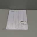 Math Manipulatives White Board for Students - Small White Board Dry Erase - Ideal for Classroom and Home Use - Long Division Double-Sided Dry Erase Board - 9x12 Inches