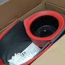 O-Cedar EasyWring Microfiber Spin Mop, Bucket Floor Cleaning System, Red, Gray, Standard