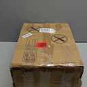 Somdot 5 Tier Bookshelf with Drawer, Tall Bookcase with Shelves, Bookshelf Desktop Organizer, Display Standing Shelf Units for Living Room, Bedroom, Study Room,White Leather