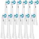 12 Pack iO Replacement Heads Compatible with Oral-B iO, Brush Heads for iO 2 3 4 5 6 7 8 9 10 Series Electric Toothbrushes, Medium Softness, Specially Designed for Sensitive Gums, White