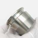 Sanitary Pipe Fitting - 2-Inch Tri Clamp to 2-Inch MNPT Thread Adapter, 304 Stainless Steel