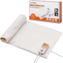 FOWARM Moist Heat Heating Pad for Back, Neck, Shoulder and Period Cramps, Weighted Electric Heating Pad for Deep Pain Relief, Auto Shut Off, Washable Removable Soft Cover, Large 11.8"x26"