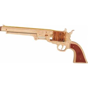 3D Wooden Puzzles Rubber Band Gun for Adults  M1851 Gun Model, DIY Rubber Band Gun Building Kit for Teens 14+, Brain Teaser Craft, Unique Gift & Home Decor for Men & Women (M1851)