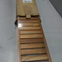 VaeFae Teak Bathtub Tray, Wooden Bath Caddy for Bathtub, Bath Tub Wood Table for Tub, 39.8" x 6" x 1.8"