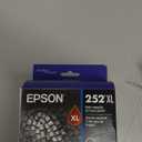 EPSON 252 DURABrite Ultra Ink High Capacity Black Cartridge (T252XL120-S) Works with WorkForce WF-3620, 3640, 7110, 7610, 7620, 7710, 7720, 7210