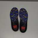 CRUVHEAL Work Orthotic Insoles - Anti Fatigue Medium Arch Support Shoe Insert Men Women - Plantar Fasciitis Flat Feet - Relieve Foot Pain - Work Boot Insoles Standing All Day (L, Blue)