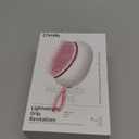 Scalp Massager Hair Growth - Electric Head Massager Brush - Unique Birthday Gifts for Women - Sonic Vibration Comb for Stimulating Follicles - Relax Scalp Stress for Mom - Pink (White)