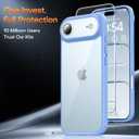 3 x TAURI for iPhone Air Case, with Screen Protector, Star Blue