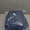 COHOME Quilted Queen Size Comforter - All-Season Down Alternative Duvet Insert - Luxury Hotel Winter Warm Navy Blue Comforter with Anti-Clump Tech & 8 Tabs - Reversible 88"x88"