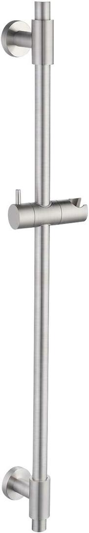 KES Shower Slide Bar 30-Inch with Adjustable Handheld Shower Head Holder for Bathroom Wall Mount SUS 304 Stainless Steel Brushed Finish, F209S78DG-BS