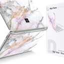 Ultra Thin Protective Cover Skin Decal Sticker for 2023 Microsoft Surface Laptop Studio 2, Easy Apply, Anti-Scratch, Residue Free Vinyl Skin [Cracked Marble]