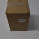 Brown Small Bedside Table Lamp for Bedroom, Farmhouse Bedroom Lamps for Nightstand, Rattan Lamp Shade Table Lamps for Small Spaces for Kitchen Counter, Home Office, Living Room, Kids Dorm