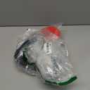 Hummingbird Feeder for Outdoors – Hand Blown Blue Glass Bird Feeder, Leakproof, Easy to Fill & Clean, 25 Ounces, Colorful Spotted Pumpkin Shape Decorative Hanging Gift for Her