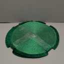 4 GREEN Metallic PLACEMATS 15" Round Holiday,Pack Of 2