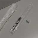 Blulu 2 Pcs 18 Inch Extended Flip Lever Flush Bolt for Double Door, Extra Long Heavy Duty Zinc Alloy French Door Locks Hardware (Matte Black)