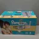 Pampers Swaddlers Diapers, Size 4 (15-34 lbs), 120 Count, Absorbent, Keeps Baby Dry and Comfortable, Skin Safe Disposable Baby Diaper 